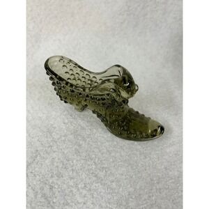 Fenton Art Glass Hobnail Shoe Slipper Figurine Collectible‎ Decor